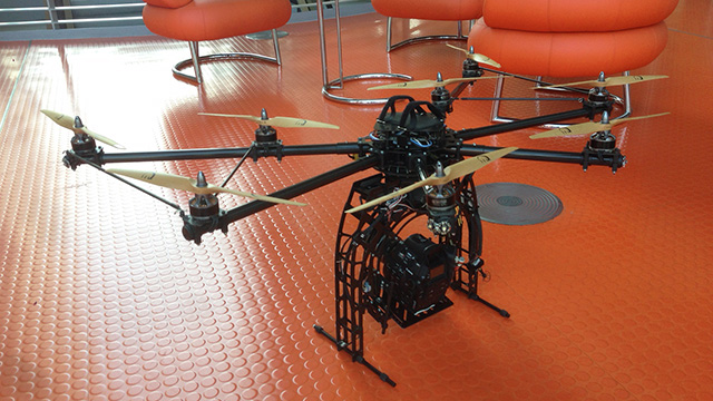 Drohne Multikopter Luftbildaufnahmen